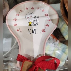 Valentines Day Snoopy Spoon Rest